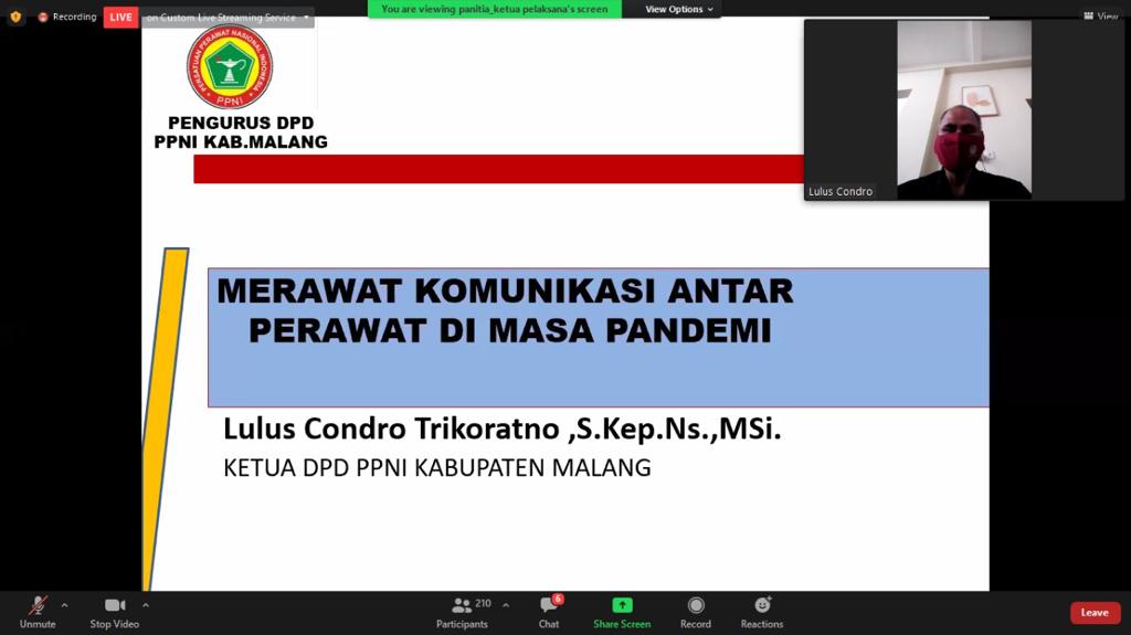 Peringati Nursing Day Mahasiswa STIKes Kepanjen Adakan Webinar Perawat (4) Peringati Nursing Day Mahasiswa STIKes Kepanjen Adakan Webinar Perawat (4)